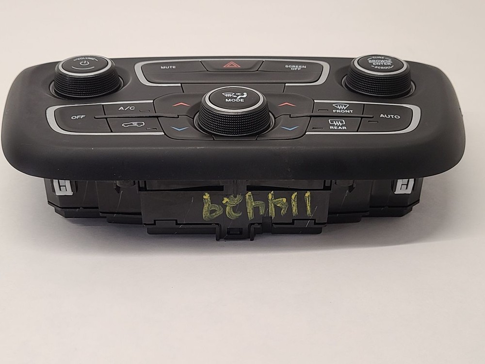 A/C Selector Switch fits 2019 Jeep Compass AC w/dual zone control w/integr