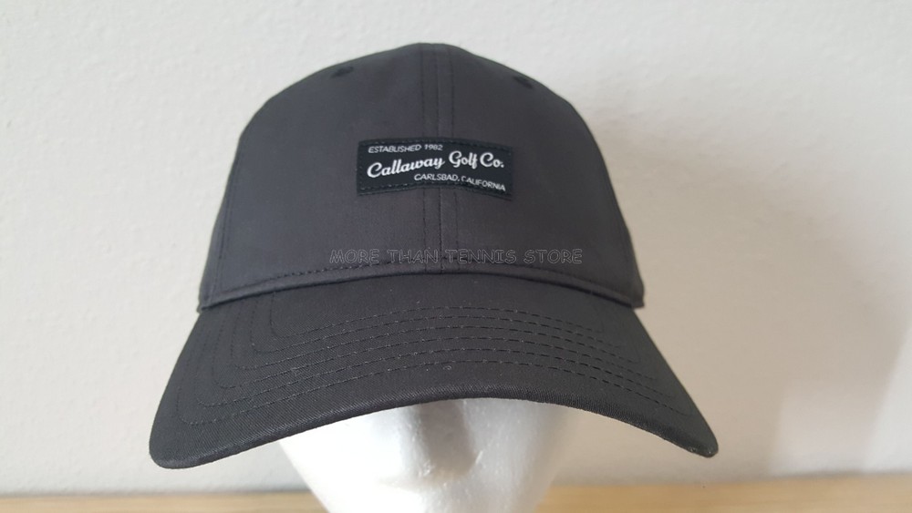 Callaway Hat Golf Mens Relaxed Black Cap