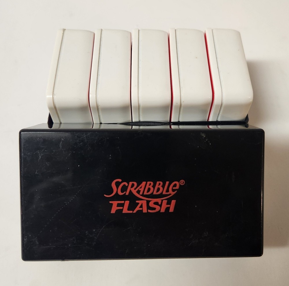 Scrabble Flash Electronic Spelling Word Game Tested - Works