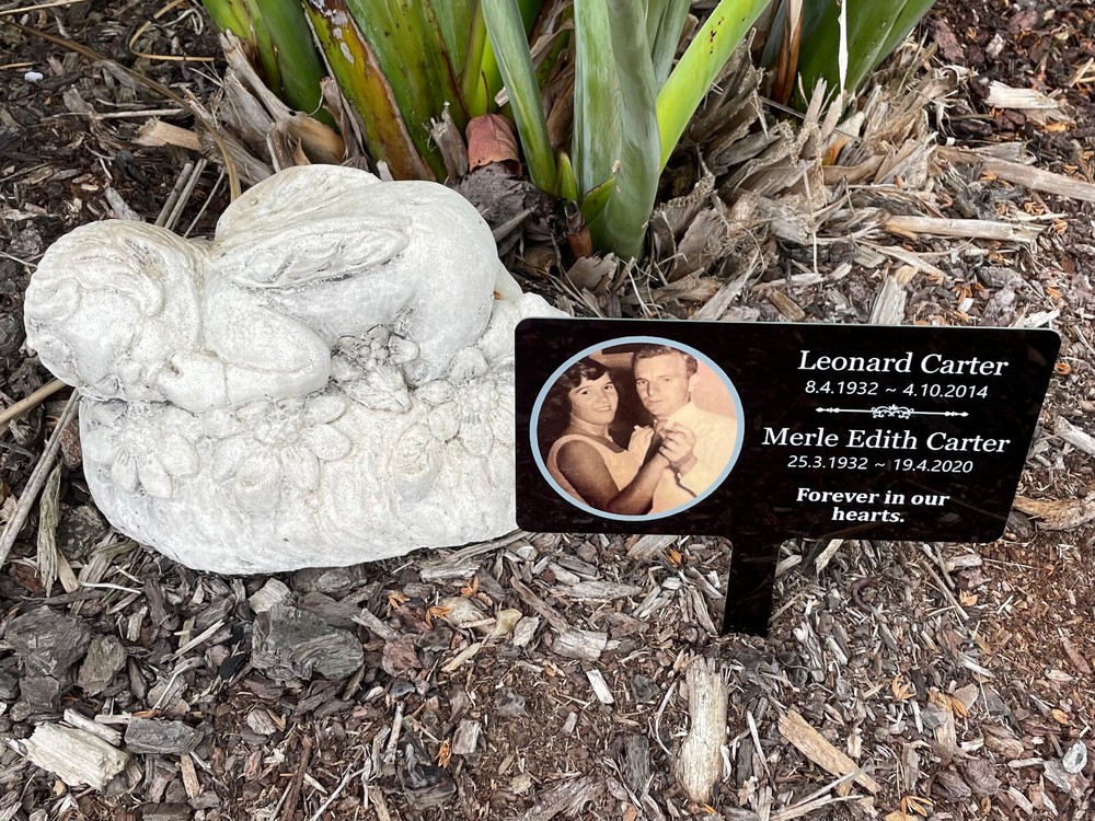 Memorial Grave Marker Stake