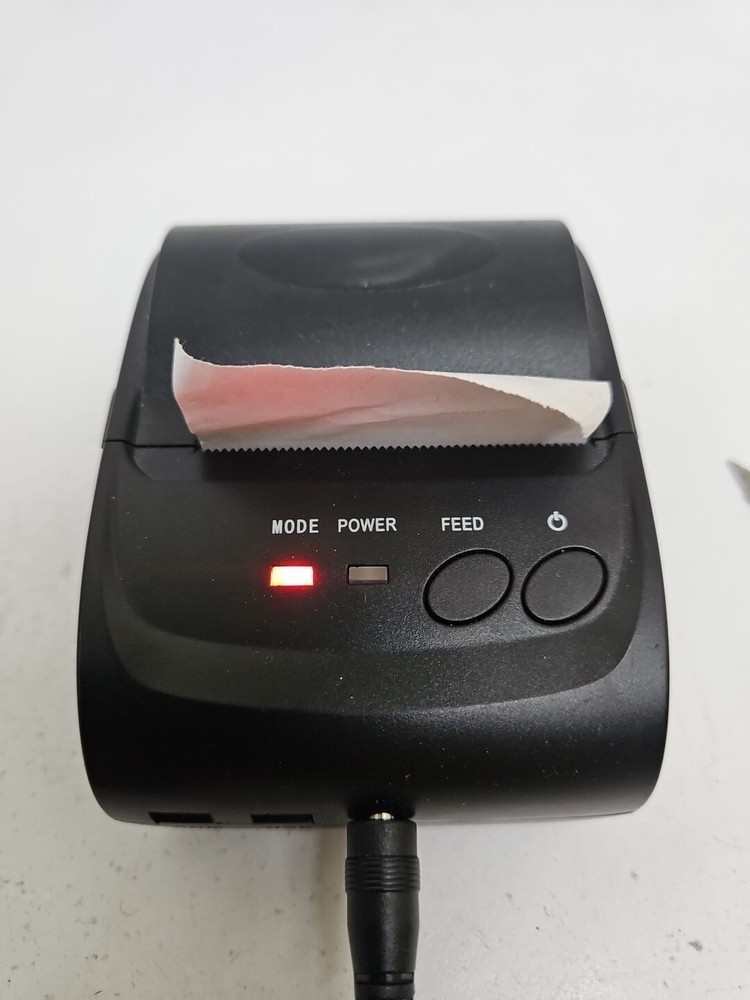 MINI 58MM BT WIRELESS MOBILE THERMAL RECEIPT PRINTER POS-5802DD