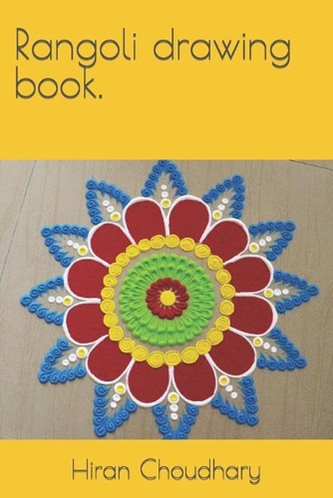 Rangoli drawing book.