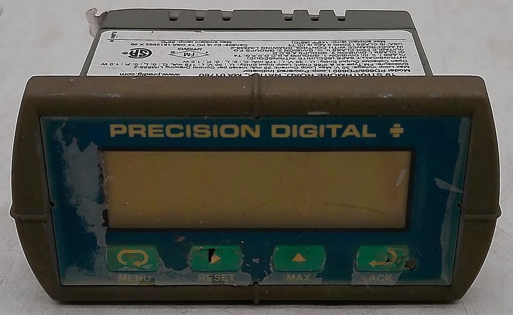 PERCISION DIGITAL PD688-0K0 LOOP-POWERED PROCESS METER