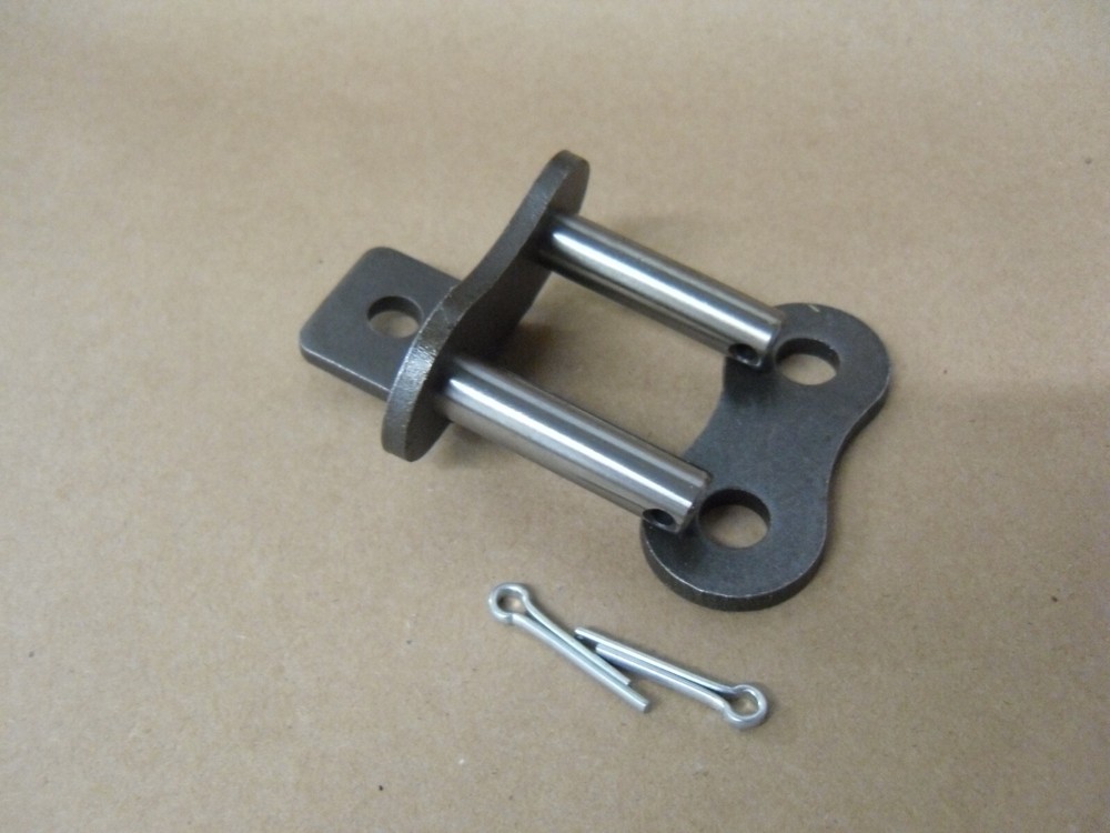 (Qty 2) PEER CHAIN 100-1 CONNECTING LINK COTTER PIN TYPE 100A1