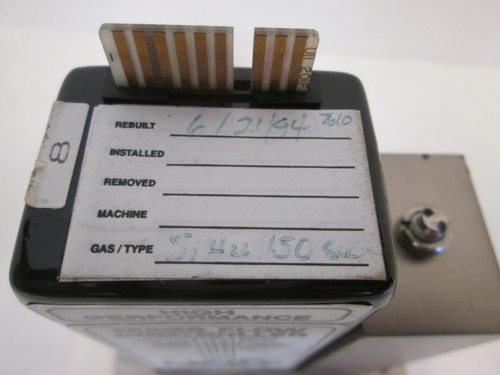 Unit Instruments, UFC-1100A, Mass Flow Controller, 150 SCCM, SIH4, Used