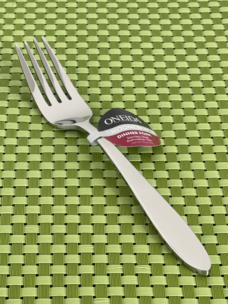 Oneida MOONCREST Stainless Dinner Fork Glossy NEW Flatware A64N