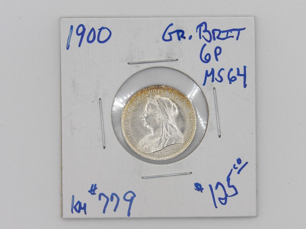 Great Britain 1900 6 Pence