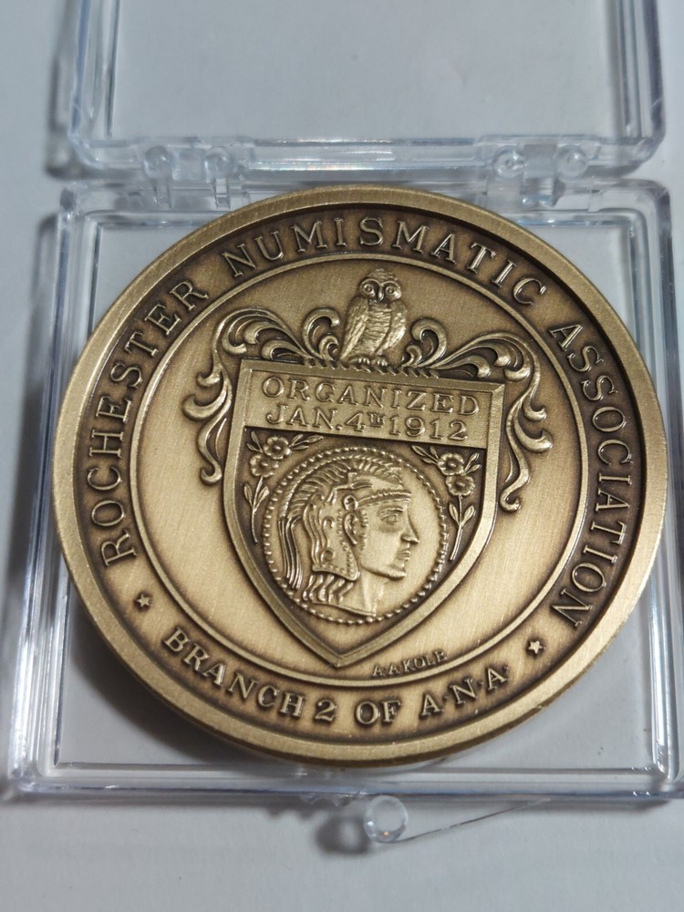 2011 ROCHESTER NUMISMATIC ASSOC PRESIDENTS MEDAL
