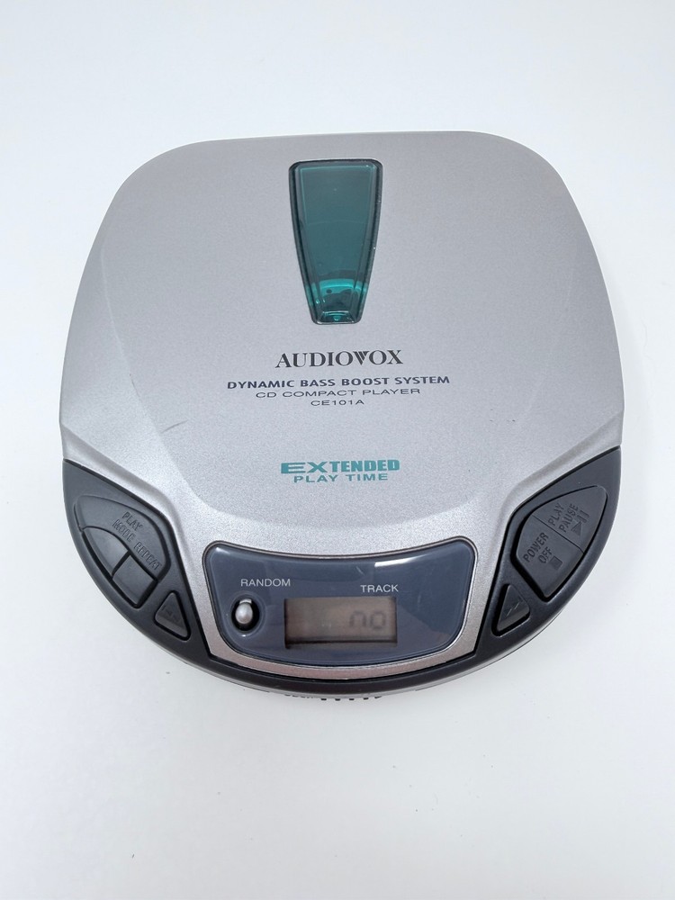 AUDIOVOX CE-101A CD Player Dynamic Bass Boost- TESTED & WORKS