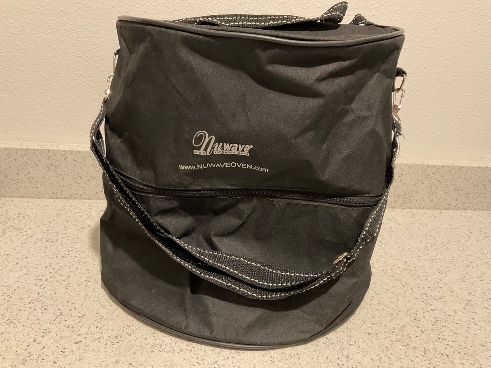 Original NuWave Pro Plus Infrared Oven Storage Bag Carrying Case Cover + Strap