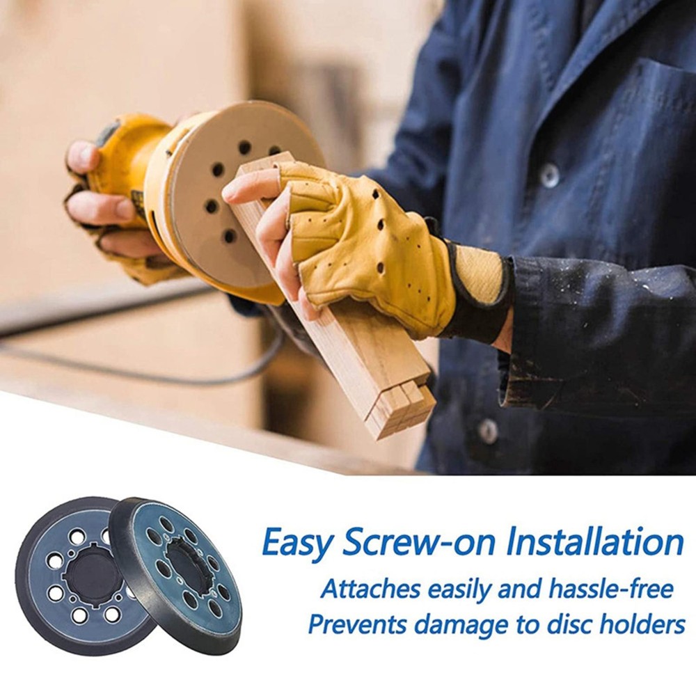 Replacement 5" 4-Screw Orbital Sander Pad Hook Loop For Dewalt DWE6421 N32907