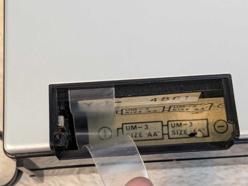 Sears Solid State Cassette Recorder Auto Stop - Portable w/ Case