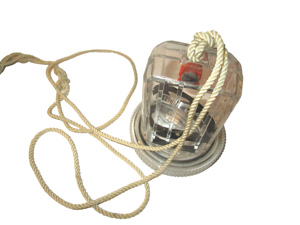 Vintage Sekonic Camera Accesory Underwater Plastic Case w/Rope