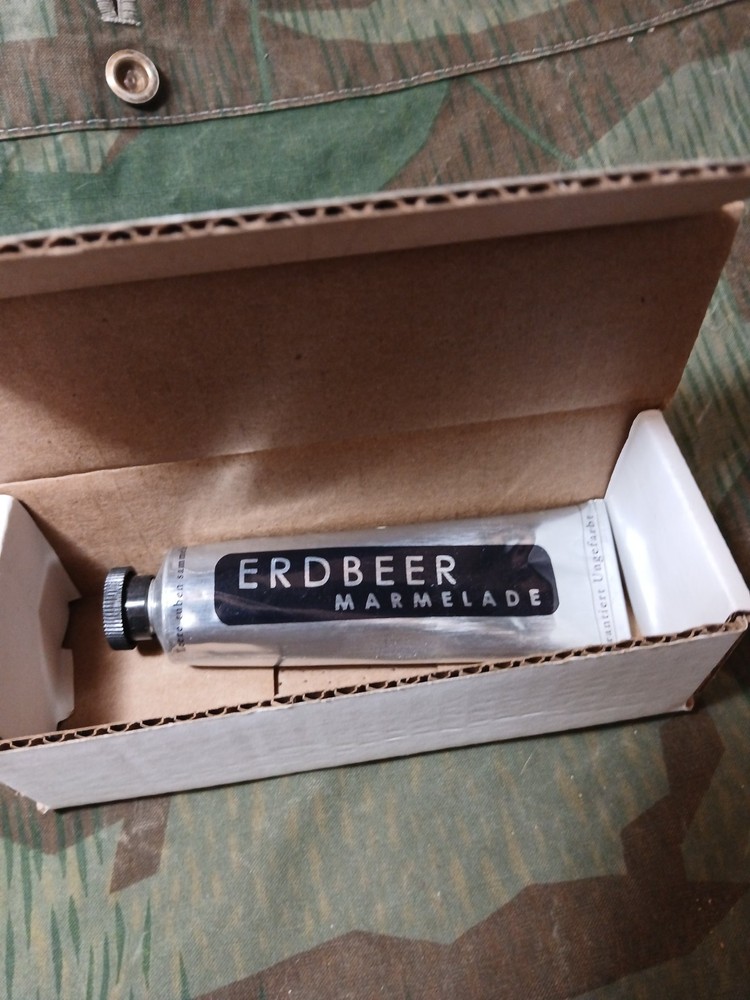 WW2 German feild ration component, Jam in a tube, new, usable