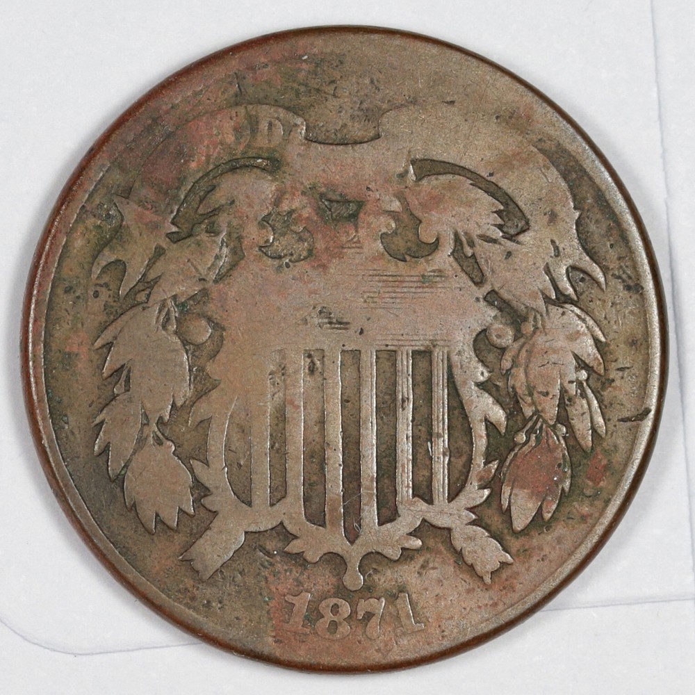 1871  2 Cent Piece.  181526