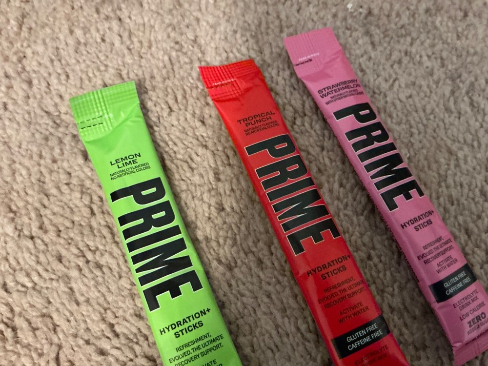 Prime hydration starter kit (bottles are empty)