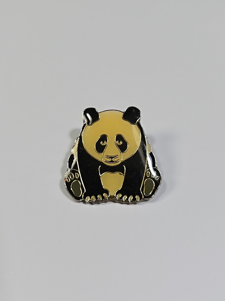 Panda Pear Sitting Lapel Pin
