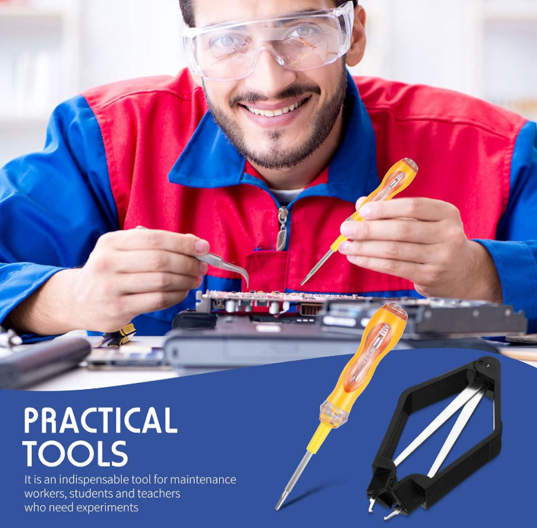 4 Pieces IC Chip Remover Tool IC PLCC Chip Extraction Tool Extractor Puller 4-Cl