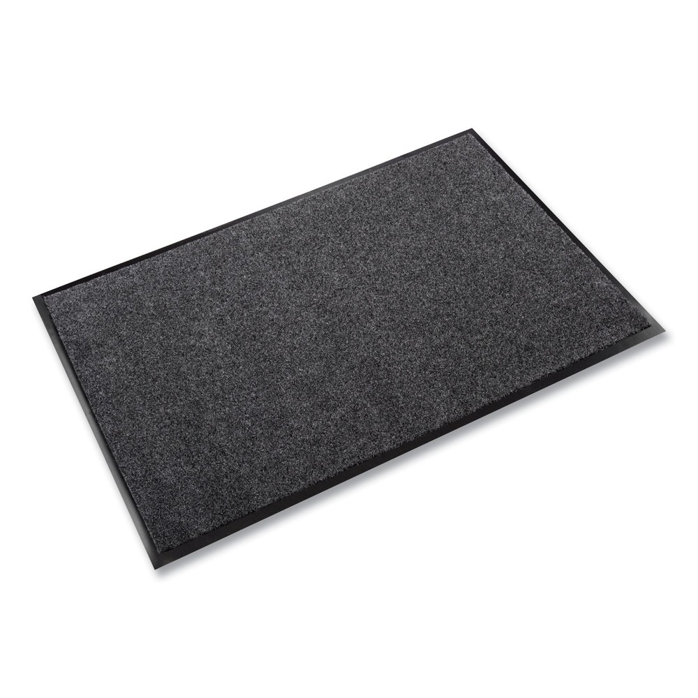 EcoStep Wiper Mat Rectangular Charcoal Gray Cut Pile Surface 48" x 96" ET0048CH