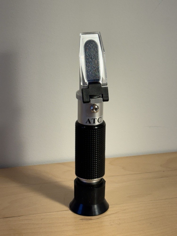 ATC Handheld Refractometer Automatic Temperature Compensation Biological Lab