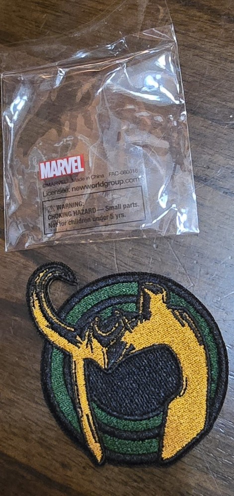3" Loki Patch Marvel Unlimited Exclusives 2023