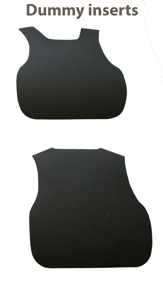 Dummy Soft Insert Set Plate Carrier 2XL - Front Rear Side Airsoft Training Pads