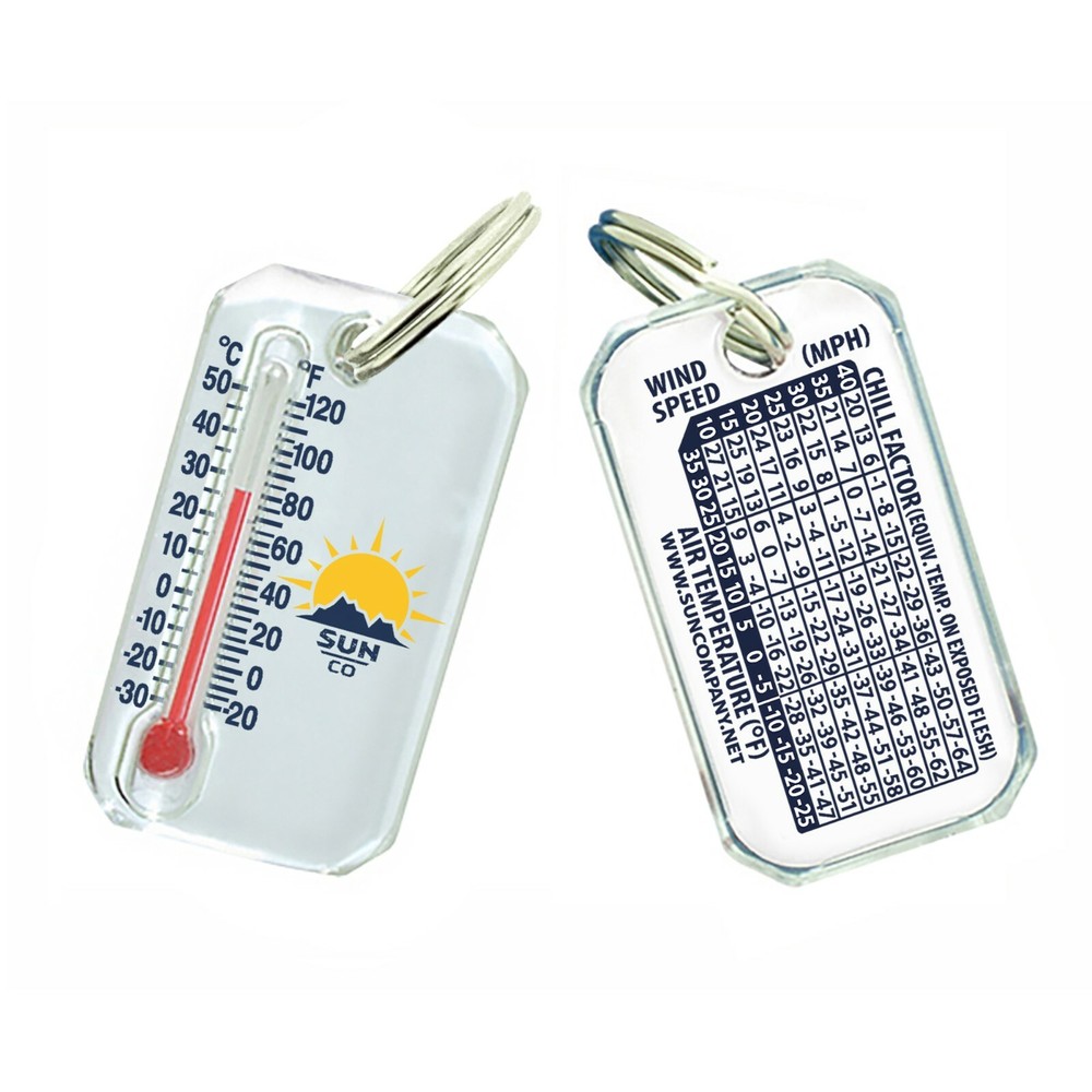 Sun Company Original Zip-o-gage - Zipperpull Thermometer