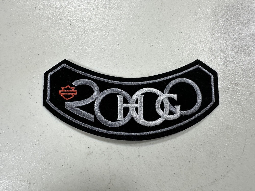 2000 HOG Membership Rocker Patch HARLEY DAVIDSON OWNERS GROUP  #1