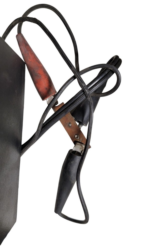 Vintage ICS DELUXE AUTO ENGINE ANALYZER w/ Timing Light, Cables, Instructions