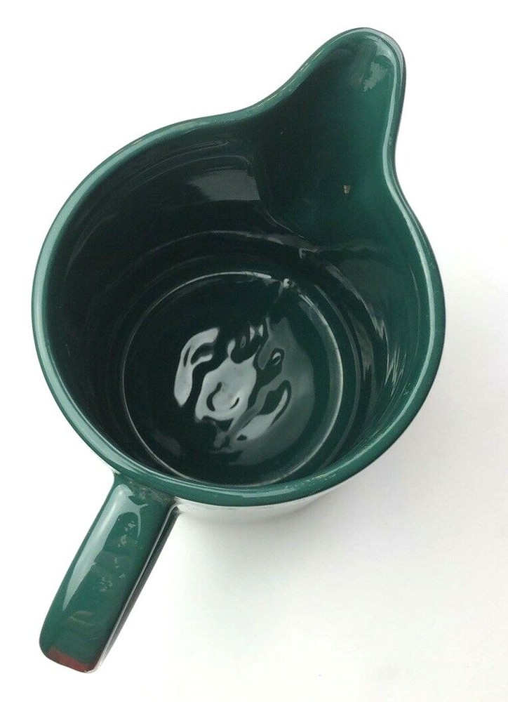 Pier 1 Scheurich Germany Pitcher Carafe 332-10 Solid Hunter Green Servingware