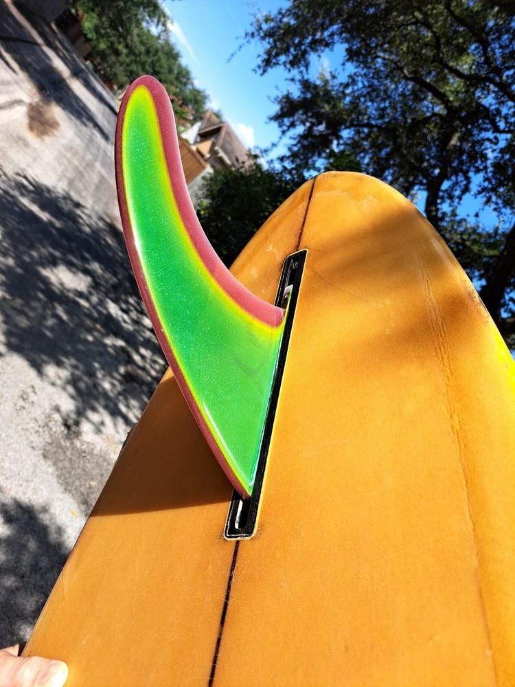 Colorful Surfboard Fin