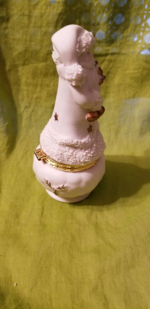 International Bazaar - Ceramic Santa Keepsake Box