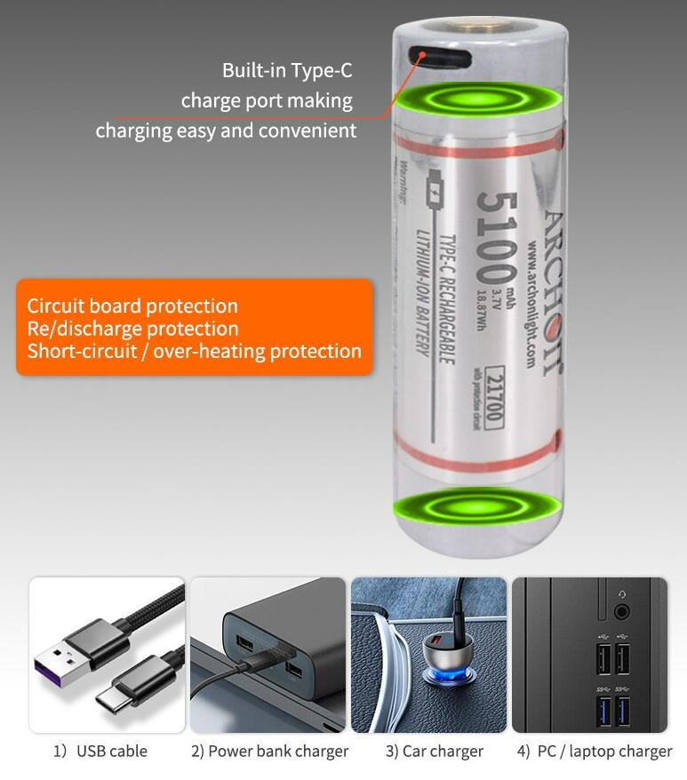 Archon J2 Green Laser Light Professional Diving Training Instructor Flashlight