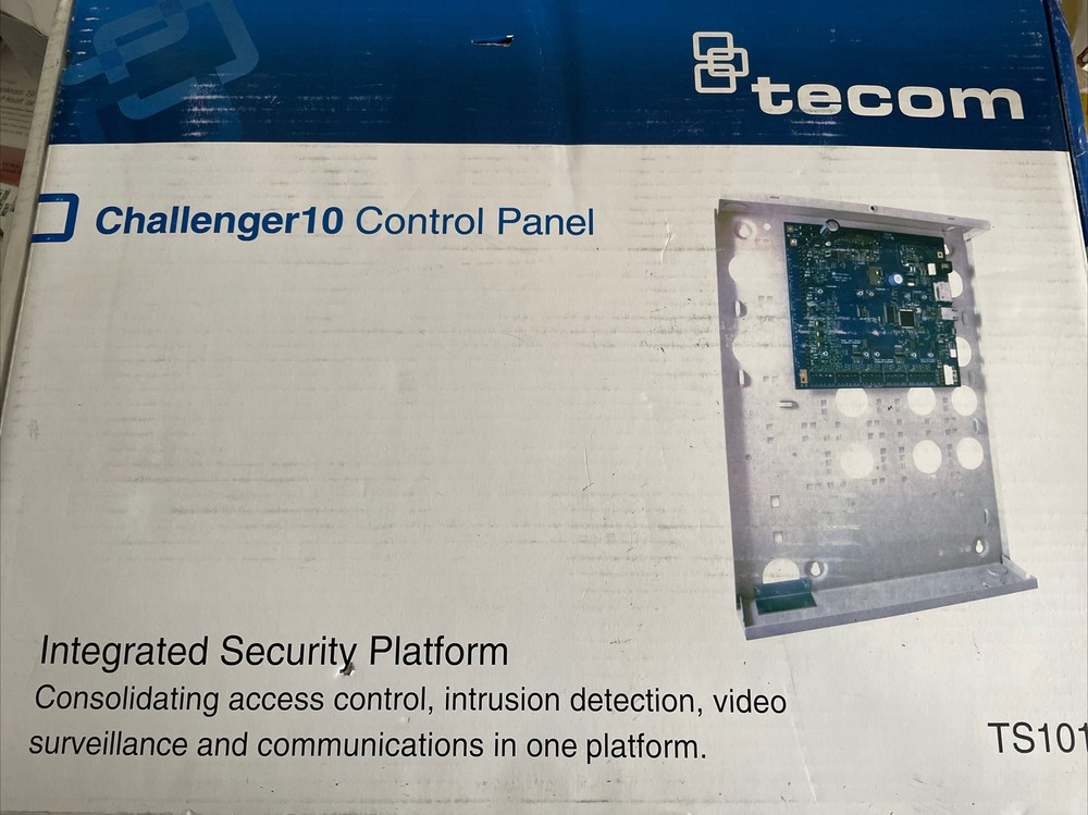 Interlogix TS1016 CHALLENGER 10 CONTROL PANEL HOSED & ACCESSORIES TECOM TS1016