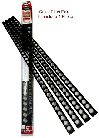 Quick Pitch Extra Float Sticks Kit - 4 Sticks Shower Floor Drainage Slope System