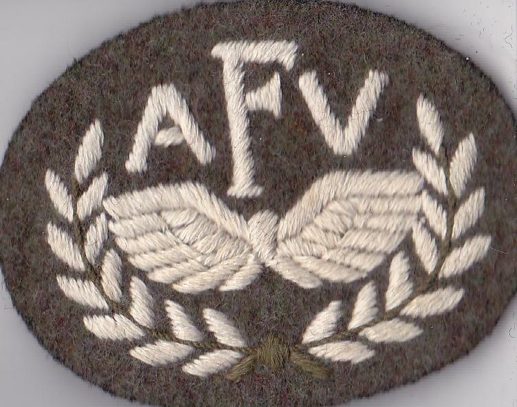 Superb British ARMOURED FIGHTiNG VEHICLE PATCH