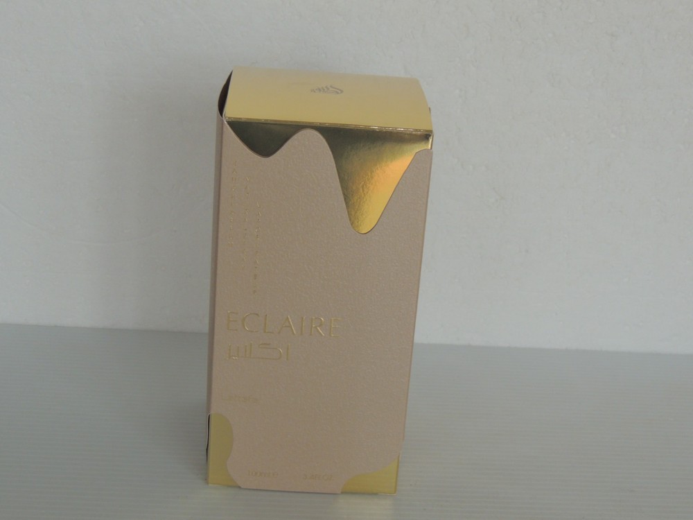 ECLAIRE EMPTY BOX NO BOTTLE 7 X 3.5 INCH
