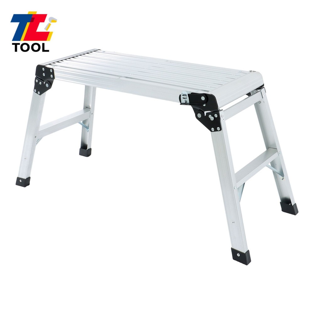 High Quality Work Platform 30" Heavy Duty Foldable Aluminum Step Ladder 330 Lbs