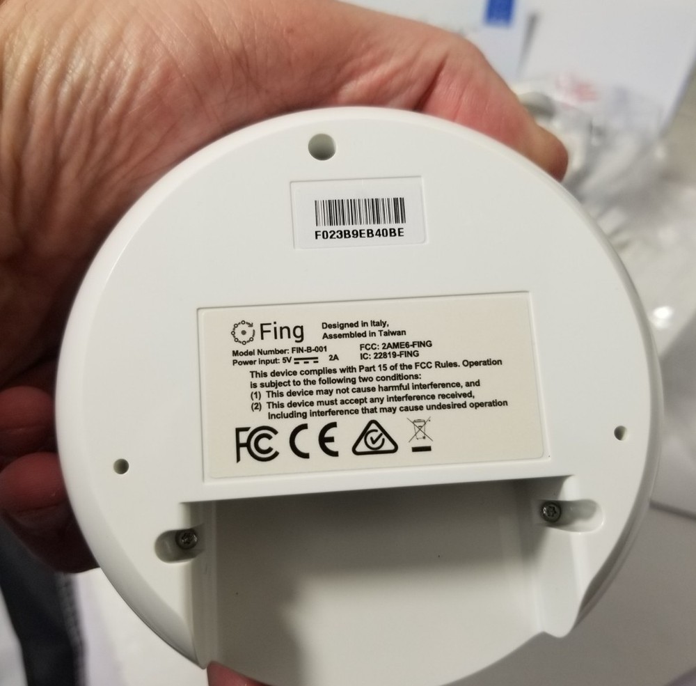 Fing Fingbox FIN-B-001 WiFi Network Security & Troubleshooting Hub