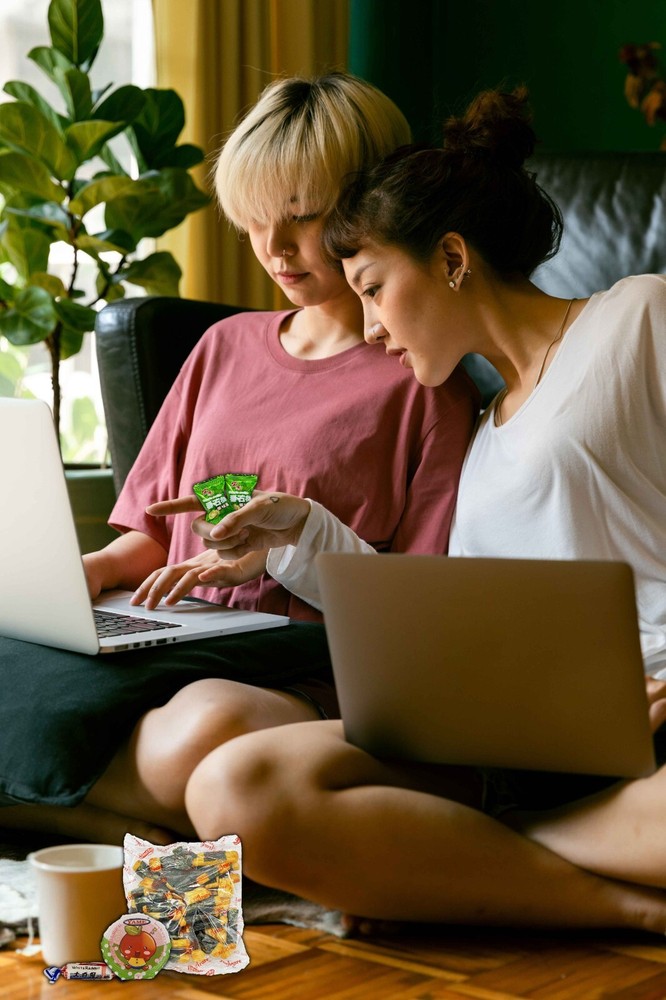 Asian Snacks Candy Snack Box Variety Pack Gift Care Package 30 Count Sampler