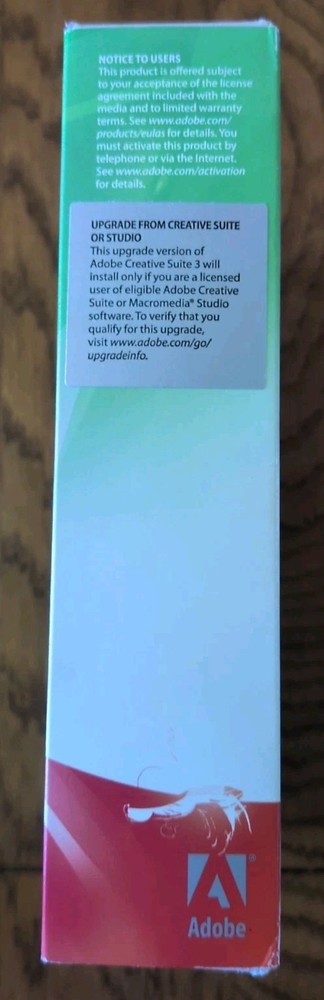 Adobe Creative Suite® 3 Web Premium, Upgrade Edition w/ Macromedia Studio MX