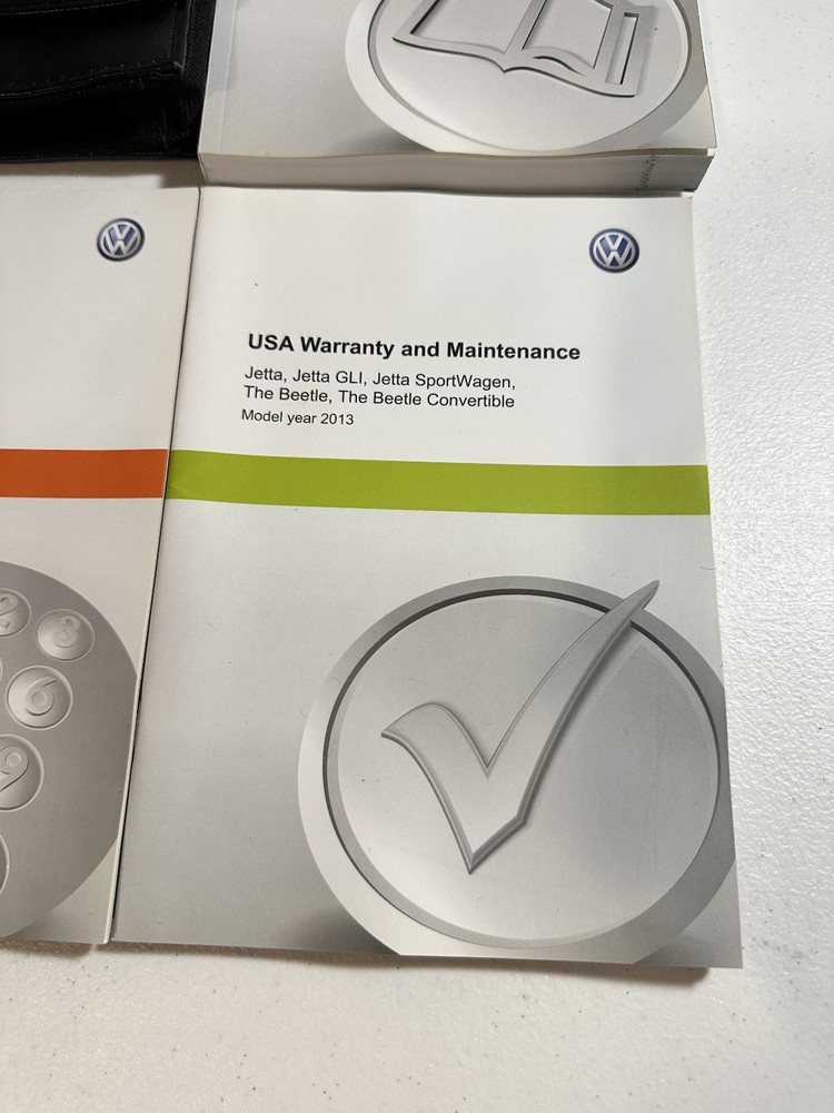 Volkswagen Beetle Owner's Manuals 2013