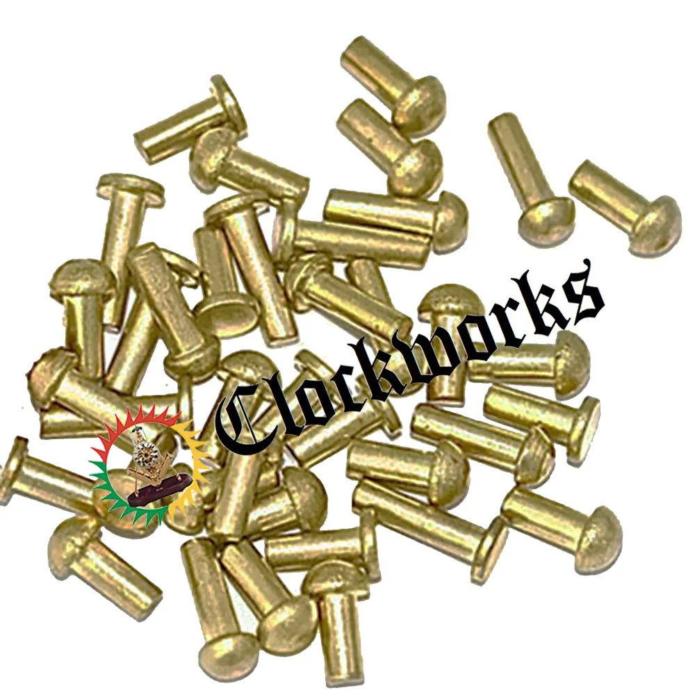 Brass Clock Rivet Assortment