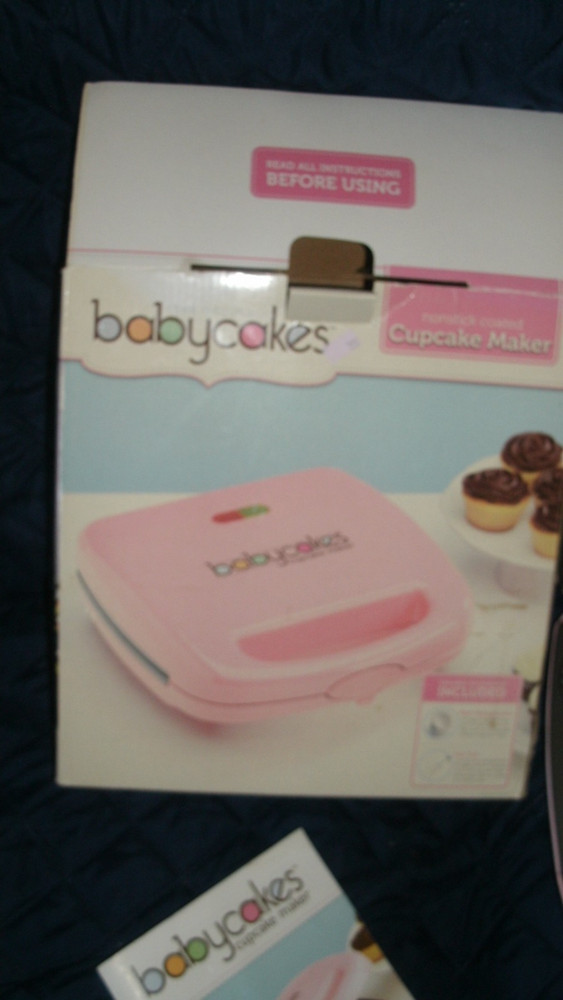 Babycakes Cupcake Maker Pink Nonstick Instructions