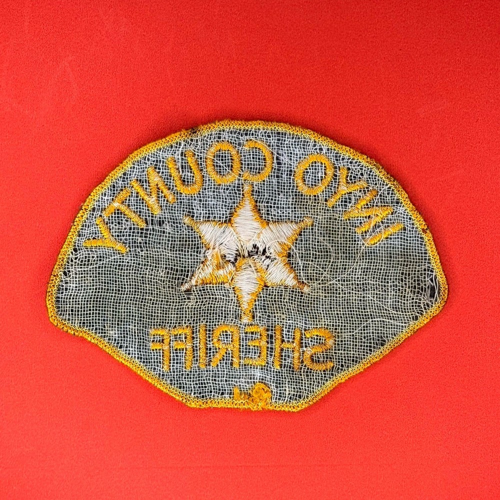 Inyo County California Sheriffs Department Patch