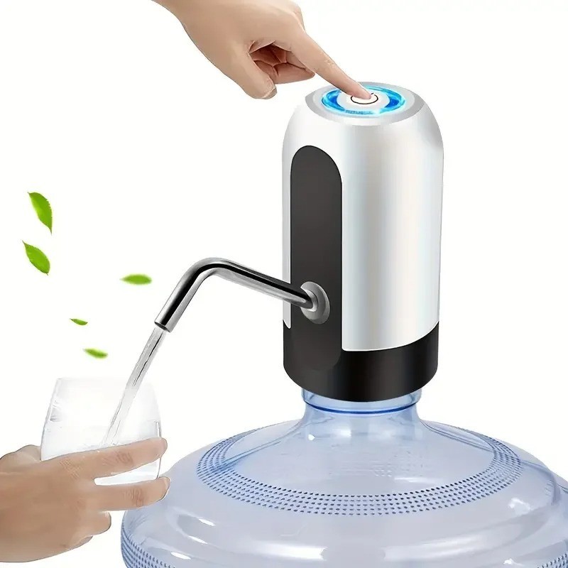 USB Electric Water Bottle Pump Automatic Dispenser Portable 5 Gallon