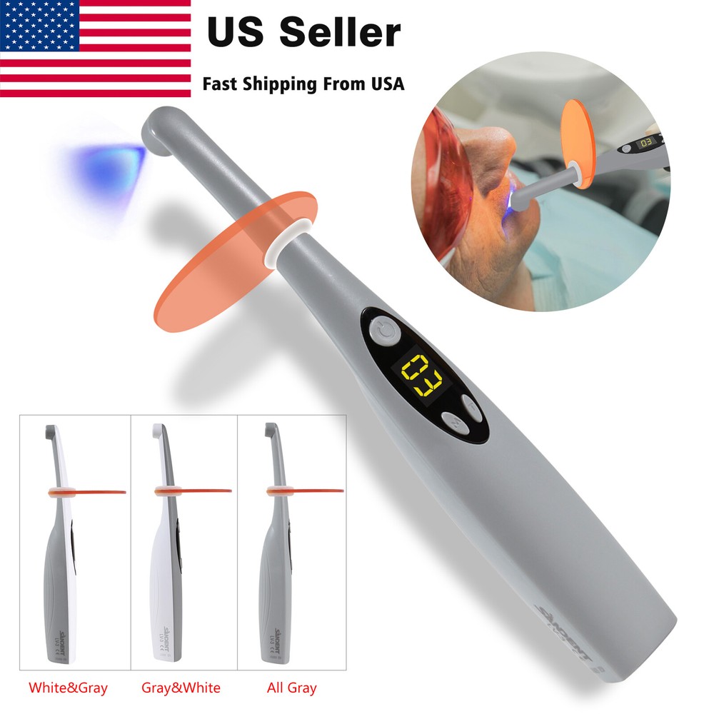 Dental Wireless Cordless iLed 3 Second LED Curing Light 3S Cure Lamp US plug st
