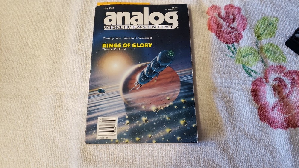 ANALOG SCIENCE FACT, SCIENCE FICTION,   JULY , 1982   *SIGNED*  -RH-