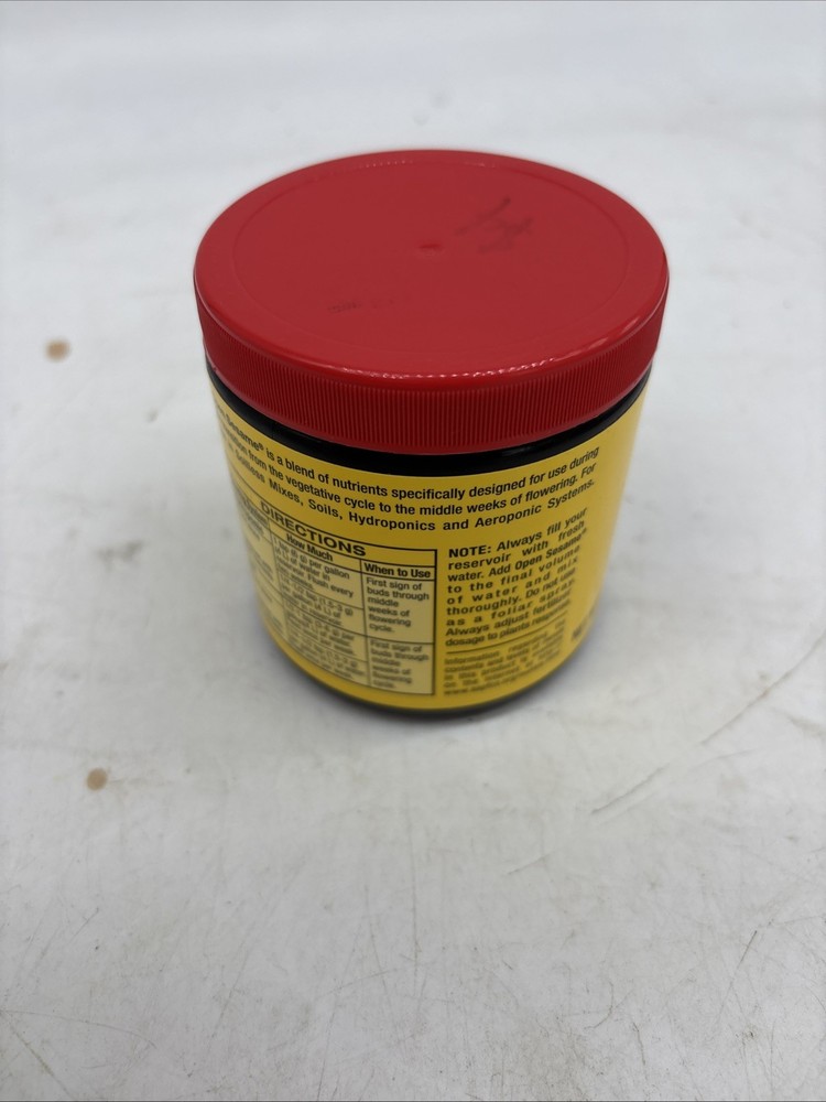 Fox Farm Open Sesame 5-45-19 Micro Nutrients 6oz Jar
