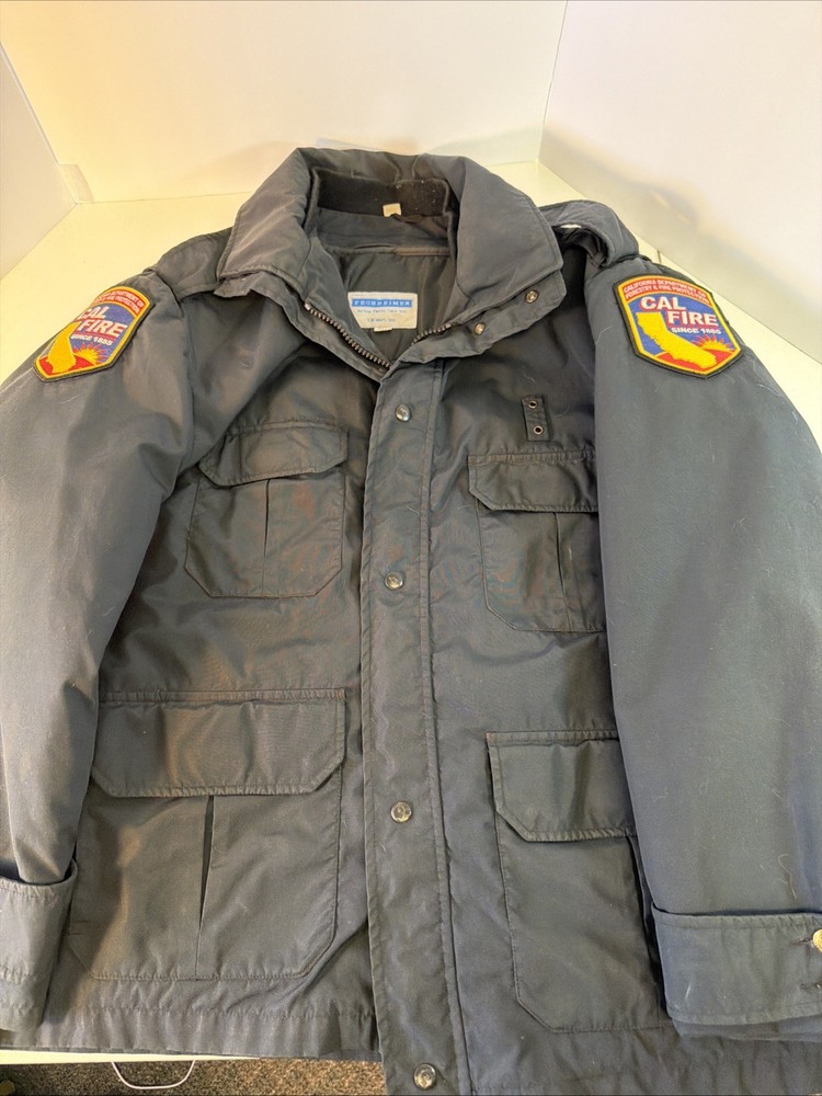 Fechheimer Cal Fire Gore-Tex Thinsulate Jacket Uniform 50L Lined Reflective